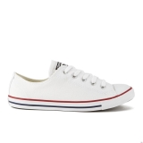 Y29m2943 - Converse Women's Chuck Taylor All Star Dainty OX Trainers White - Women - Shoes